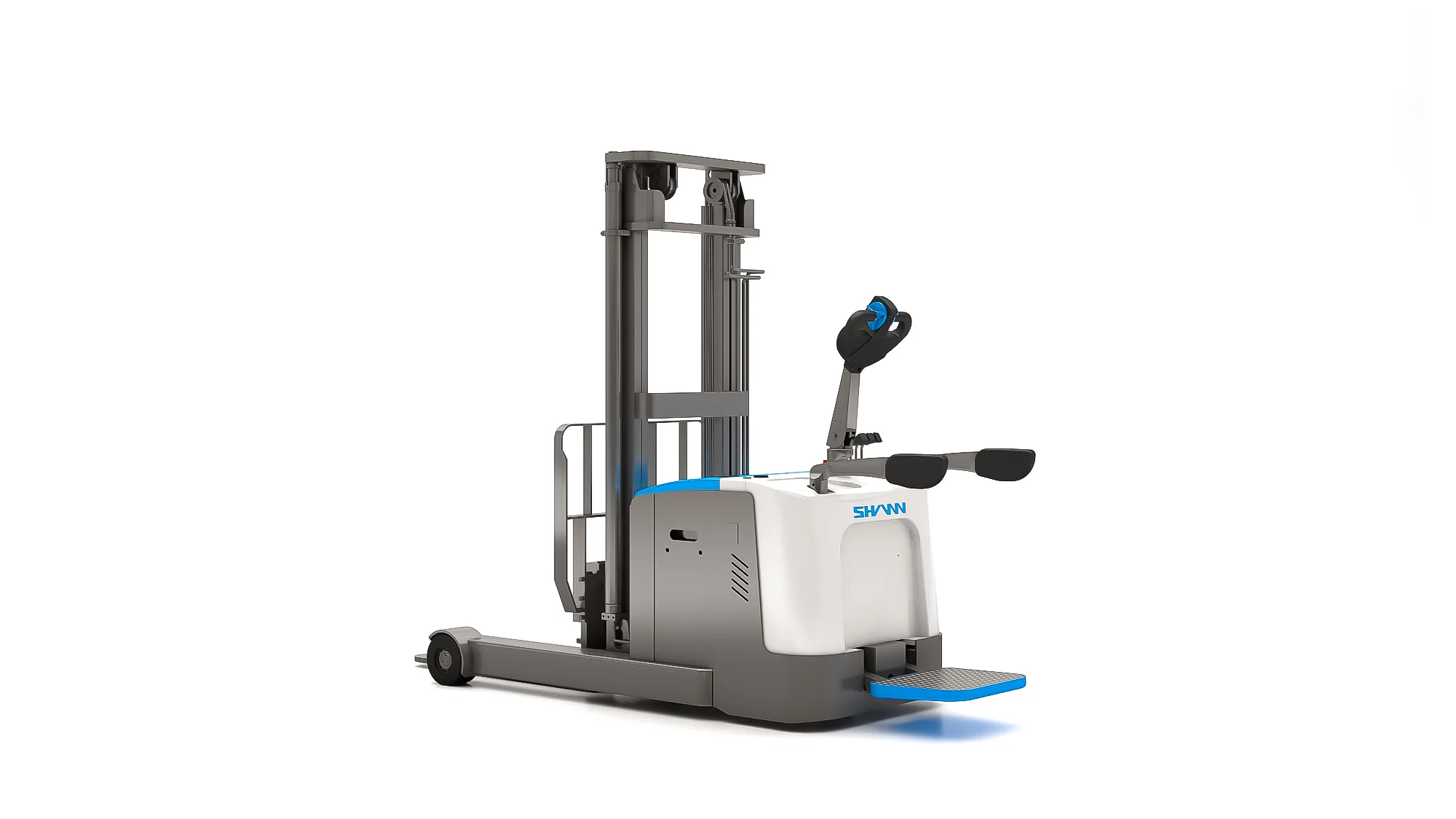 SHANN CQD 20 R — электрический ричтрак-штабелер